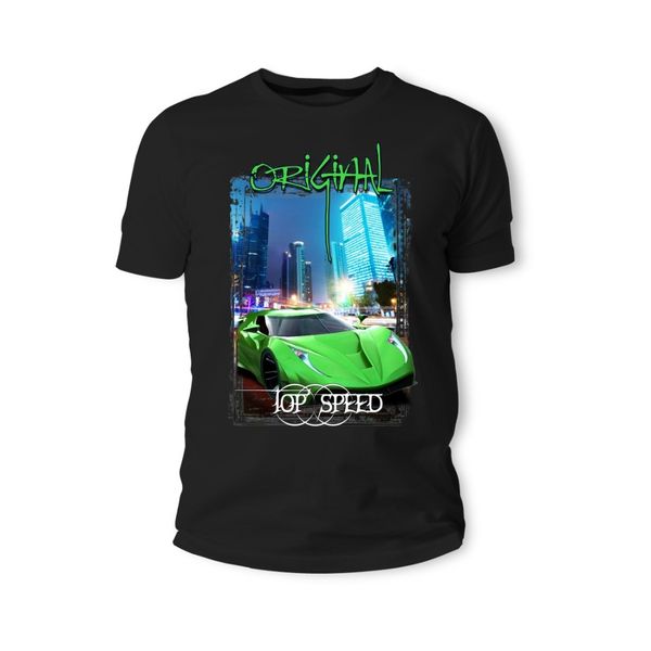 

2019 new men's t shirt t-shirt stealth sr1 concept green auto t shirt