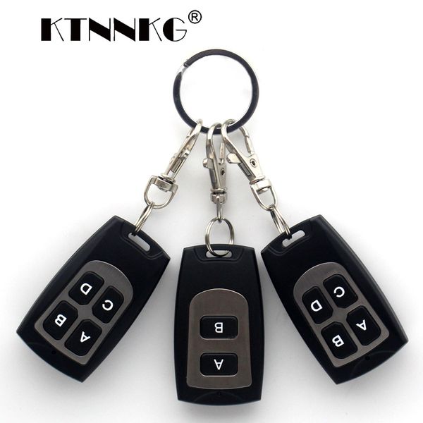

remote controlers 2 pcs waterproof control 433 mhz smart home wireless transmitter 1/2/3/4 buttons ev1527 learning training model