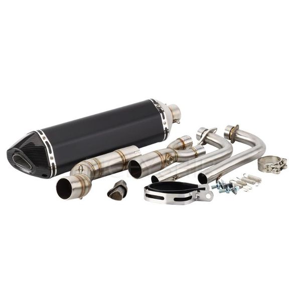 

for tmax 530 2020 2020 tmax 560 t max 530 escape slip-on motorcycle exhaust and decat link pipe system