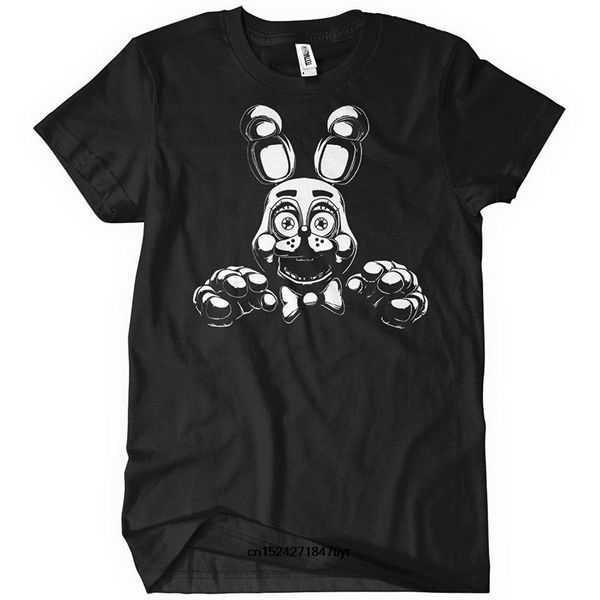 

bonnie fnaf t-shirt funny mens cotton tee sizes s-3xl
