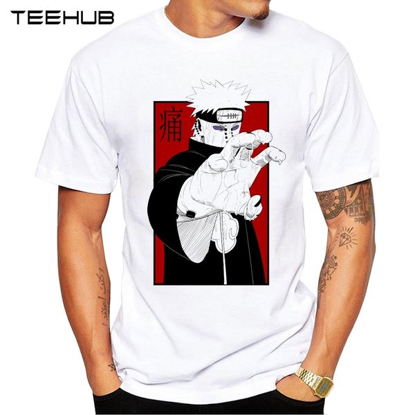 

new arrivals 2019 teehub cool men's fashion cartoon pain design t-shirt short sleeve o-neck hipster tee