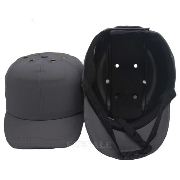 

new safety bump cap helmet baseball style protective hard pp hat for work factory shop carrying head protection ogw1, Blue;gray