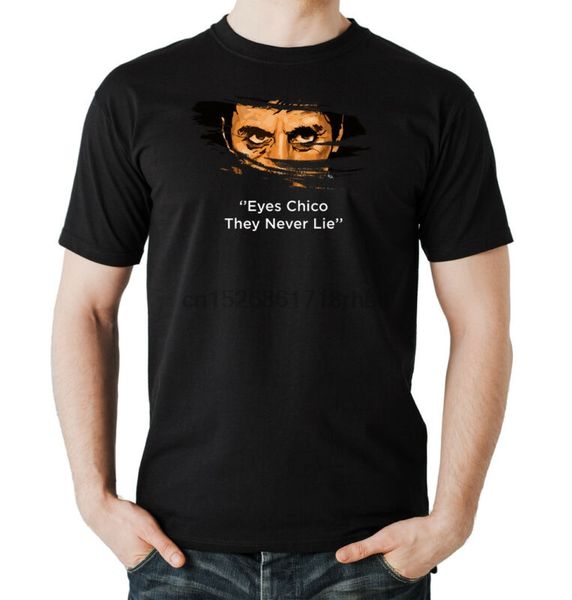 

toni eyes t-shirt boys black tony montana augen scarface