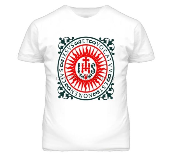 

iesus vocatum est nomen eius ihs t shirt(1
