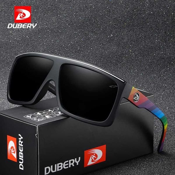 

brand dubery retro polarized sunglasses men for shades mirror sun summer glasses male men driving design fashion uv400 oculos oeofg