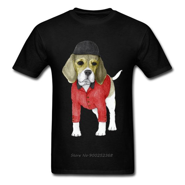 

fitness mens tshirt beagle dog print men's black t shirt pet lover's custom cartoon t-shirt no fade harajuku