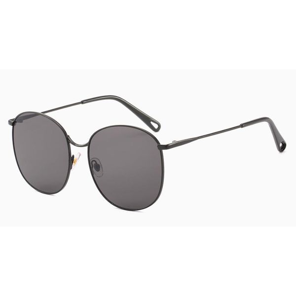 

vintage round retro fashion frame retro women sunglasses brand designer plastic material lenses 18041 uv400 protection eyewear, White;black