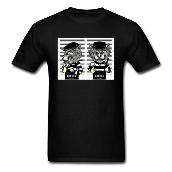 

cat burglar tshirt men black white stripes футболка hipster одежда street style топы хлопок тис лето смешные tshirt