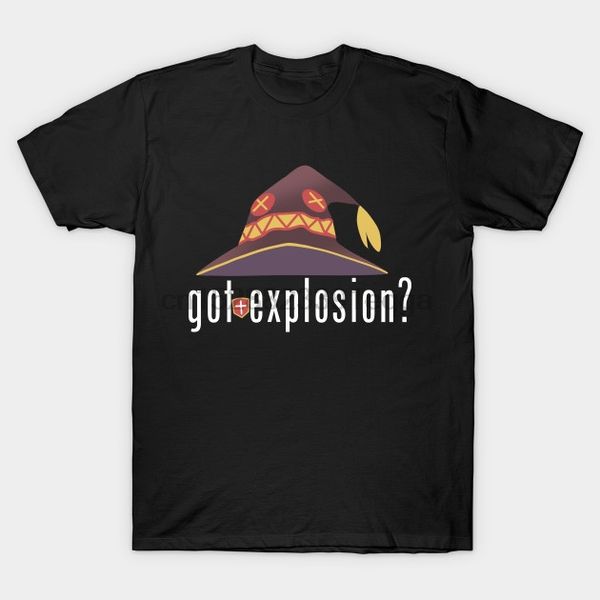 

men short sleeve tshirt got explosion konosuba t shirt women t-shirt