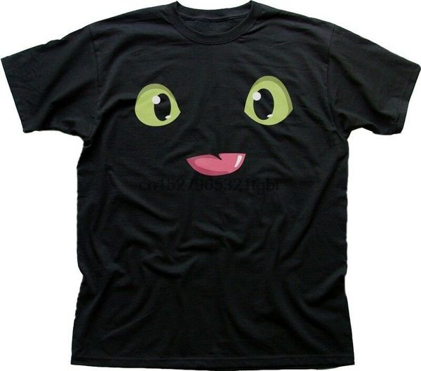 

httyd how to train your dragon black printed cotton t-shirt fn9678