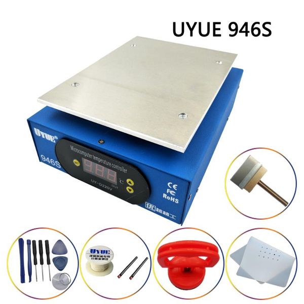 

uyue 946s preheat station 220v 400w heating plate for phone lcd screen separator machine preheater digital thermostat platform
