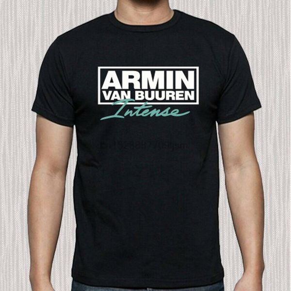 

armin van buuren - intense album logo mens black t-shirt size s to 3xl