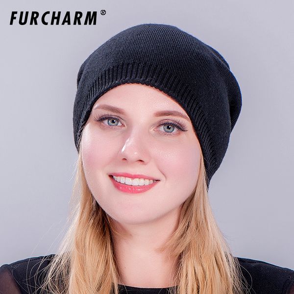 

ladies spring and autumn beanies hat wool knitted skullies solid colors double layer casual outdoor mask ski caps for men, Blue;gray