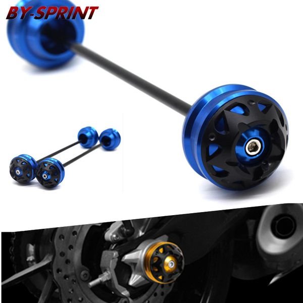 

for aprilia rsv4 factort 2008-2020 motorcycle cnc front rear axle fork wheel drop ball absorber protector cap pad
