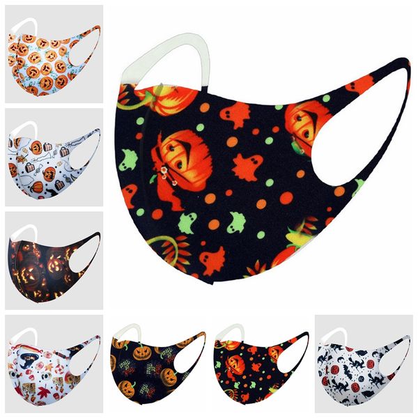 

fashion face designer mk50 reuseable face masks mask washable halloween masks christmas printed mouth for qxtsv