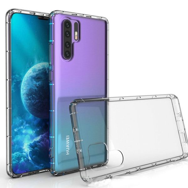 

30pcs/lot crystal clear cover for huawei p30 pro air cushion air pressure anti-knock mobile phone case