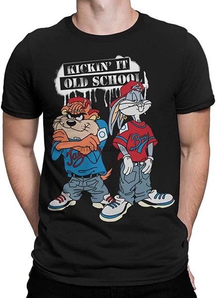 

bugs bunny taz looney tunes t shirt old school tee tee shirt casual print fashion