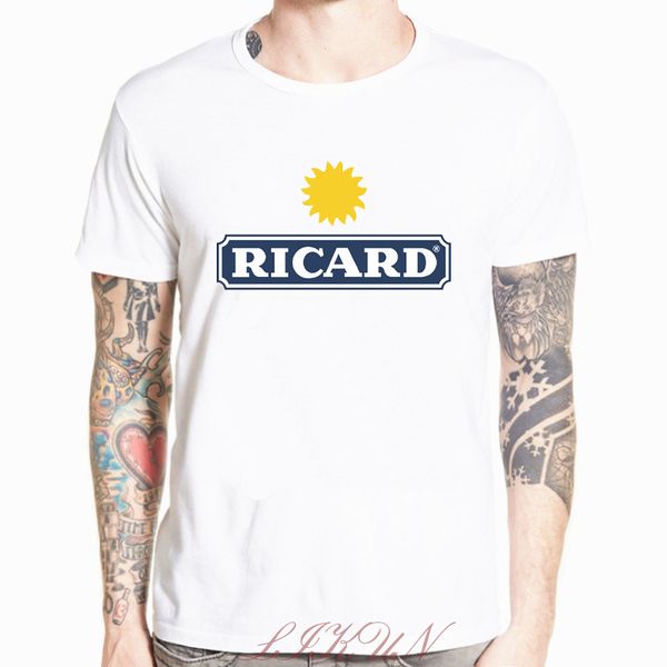 

men short sleeve tshirt ricard t shirt men summer tshirt male casual t-shirts
