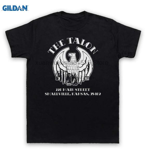 

100% cotton o-neck printed t-shirt smallville superman t shirt talon restaurant