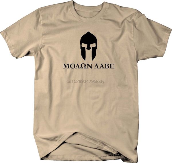 

molon labe spartan helmet gun rights military mens t shirt