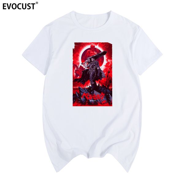 

berserk star harajuku summer print t-shirt cotton men t shirt new women tee fashion