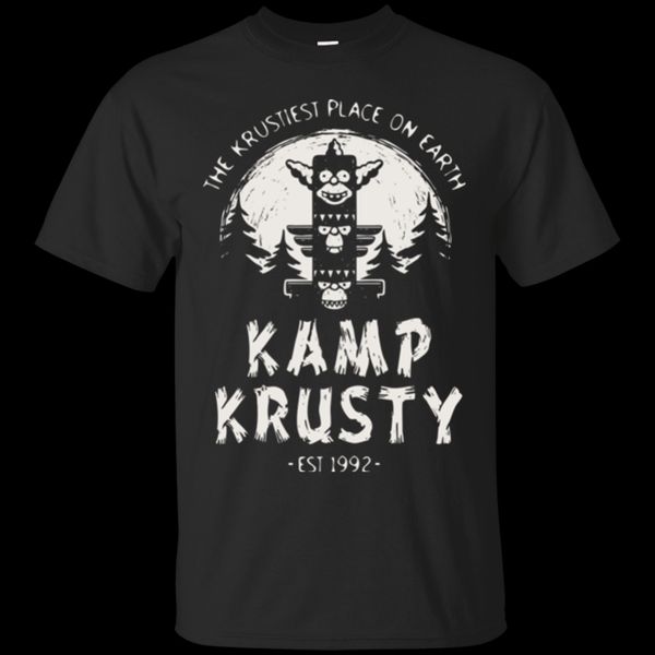 

printed men t shirt cotton tshirt kamp krusty o-neck short-sleeve women t-shirt