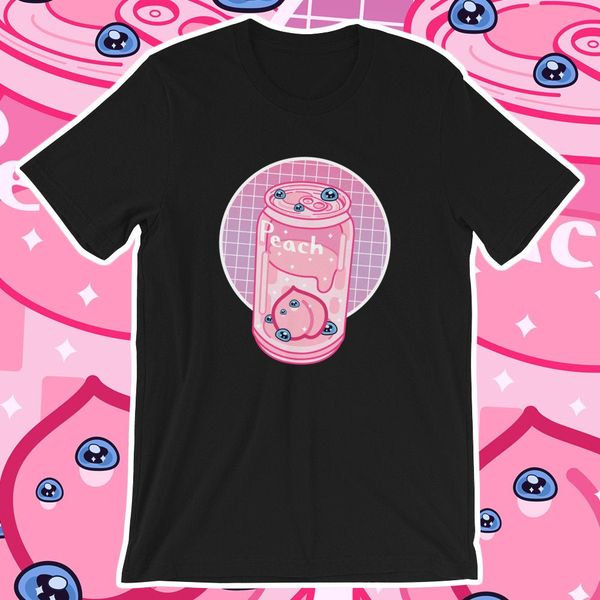 

pfirsich soft drink t shirt vapowave asthetik pastell goth kleidung