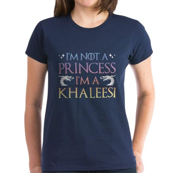 

cafepress я khaleesi женщин темный t shirt хлопок t-shirt