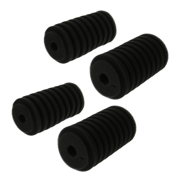 

4pcs aquarium air operated biochemical sponge filters fish tank air driven m