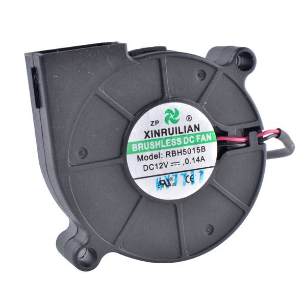 

new rbh5015b 5cm 5015 12v 0.14a centrifugal turbine blower cooling fan