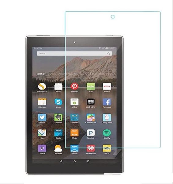

9h tempered glass screen protector for kindle fire7 hd7 hd 7 fire8 hd8 2017 2019 fire hd 8 2020 200pcs/lot