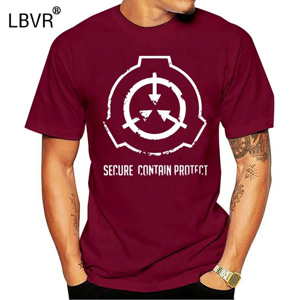 

men tshirt scp secure. contain protect t shirt printed t-shirt tees top