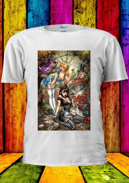 

princess alice cat cheshire t-shirt vest men 444 new 2019 fashion men summer style t shirt