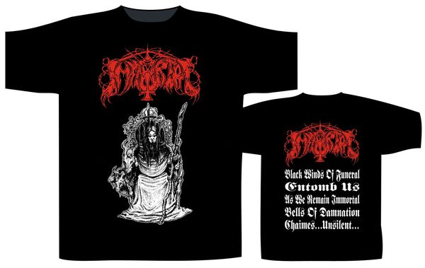 

immortal 'throne' t-shirt - new & official t shirt summer cool funny t-shirt short sleeve brand