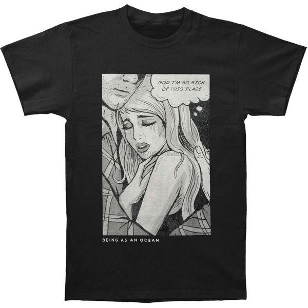 

being as an ocean men comic girl t shirt black