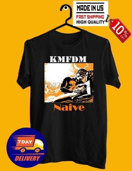 

kmfdm наивные черный t-shirt размер s в 3xl