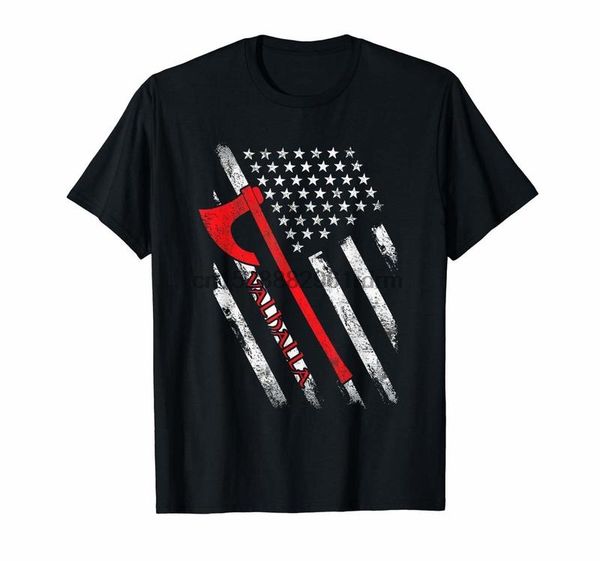 

clothing american viking axe flag t shirt 7891