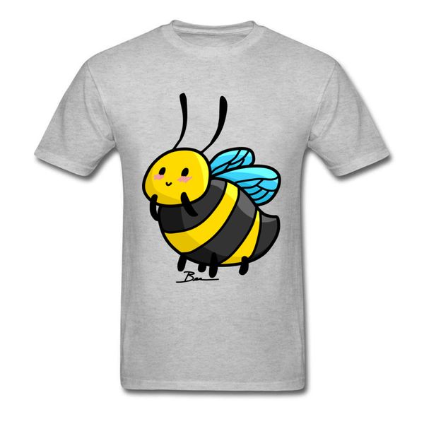 

men's shirts blush bee 2018 new printed on t shirts 100% cotton fabric short sleeve funny tee-shirt crew neck
