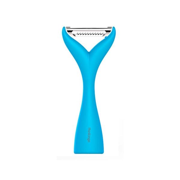 

creative fishtail handle julienne & vegetable peeler with ultra sharp stainless steel blade for potato carrot cucumber fruit