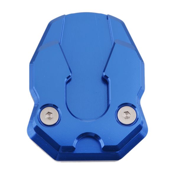 

kickstand side stand plate extension pad for yamaha nmax155 (blue/black