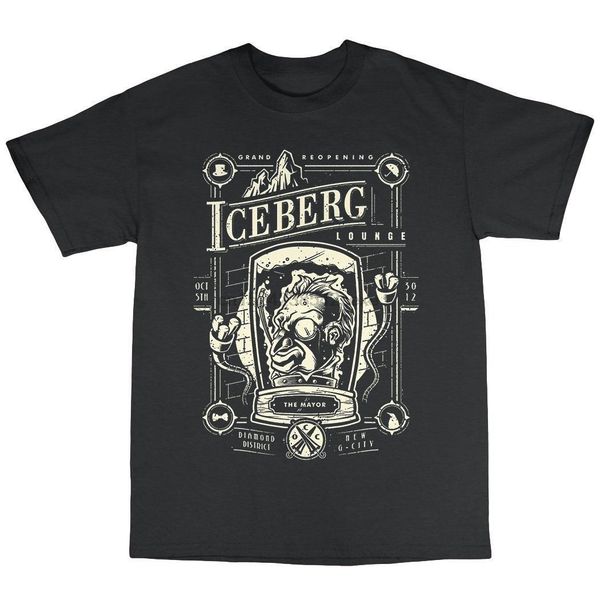 

the iceberg lounge penguin t-shirt cotton