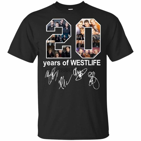 

clothing 20 year of westlife t shirt for man idea for who love westlife 2151