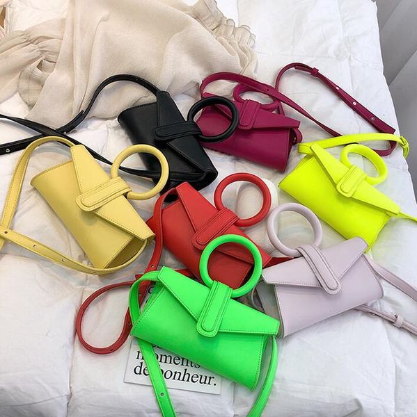 

мода женщины сумка на ремень кольцо crossbody lady plain hansbags малой конфета цвет подарки сестра сумка