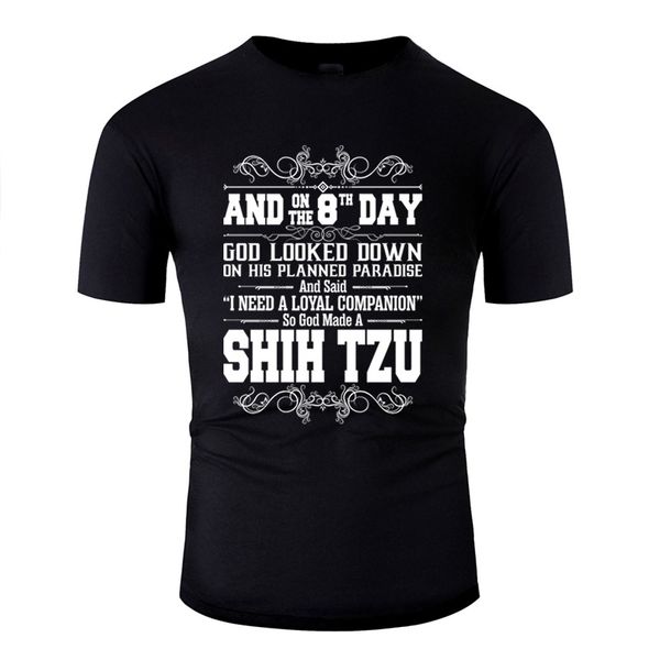 

печать и на 8-й день бог смотреть вниз, чтобы бог сделал ши tshirt мужчины симпатичные женщины tshirts фитнес одежды