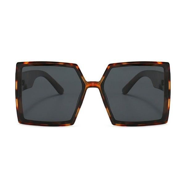 

sunglasses 2021 fashion oversized shield rimless women brand designer flat big sun glasses female uv400 nx, White;black