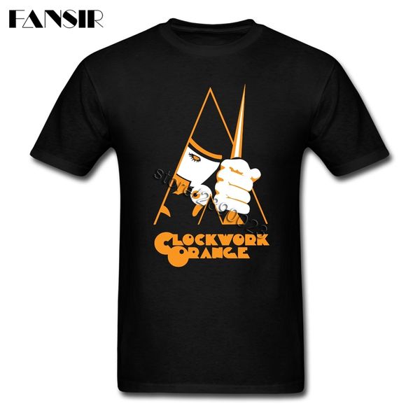 

classical style a clockwork orange movie tshirt mens short sleeve o neck men shirt brand-clothing big size