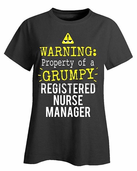 

clothing this gift rocks warning grumpy registered nurse manager ladies t shirt