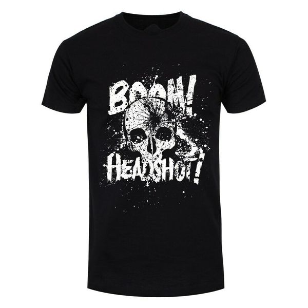 

herren t - shirt boom headsschwarz printing apparel tee shirt