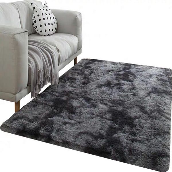 

carpet tie dyeing plush soft carpets for living room bedroom anti-slip floor mats bedroom water absorption carpet rugs
