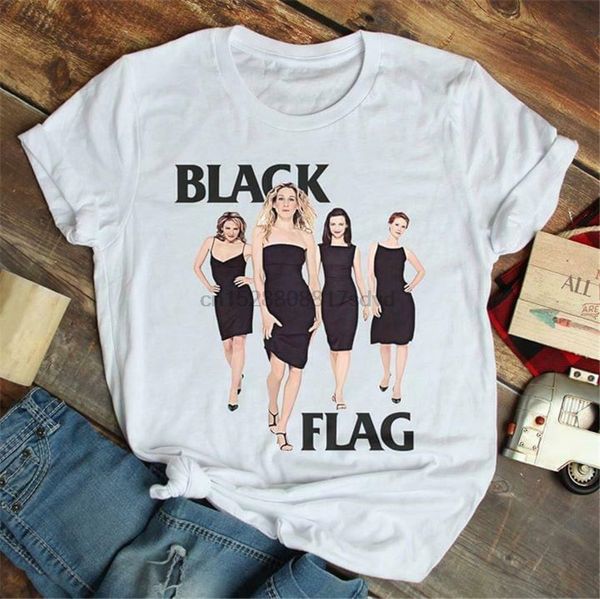 

and the city black flag t shirt white cotton ladies s-3xl us supplier tee shirt